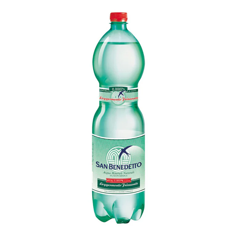 ACQUA SAN BENEDETTO FONTE PRIMAVERA 1,5L LEGGERMENTE FRIZZANTE PET