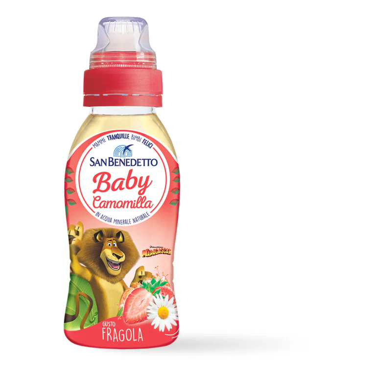 BABY DRINK 25CL CAMOMILLA/FRAGOLA PP