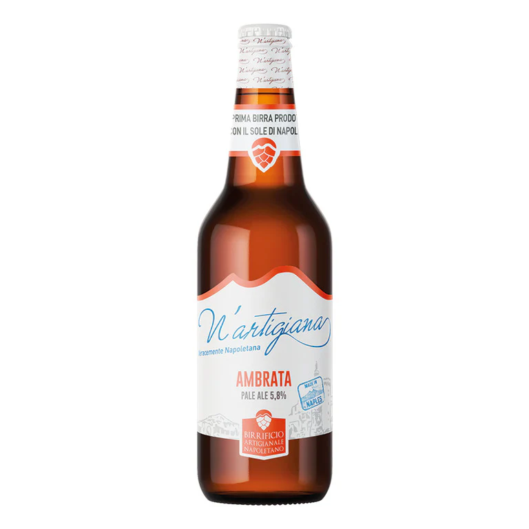 BIRRA N'ARTIGIANA AMBRATA-33CL PALE ALE
