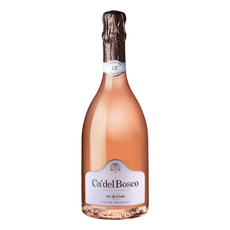 CÀ DEL BOSCO 43° "EDIZIONE" ROSÈ CUVEÈ PRESTIGE SATEN EXTRA BRUT - 75CL