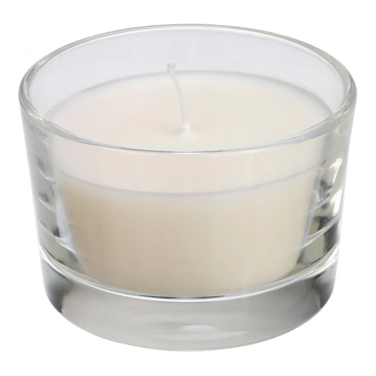 CANDELA IBIZA BIANCA 8,5CM 18H 1pz  COD. 153903 DUNI