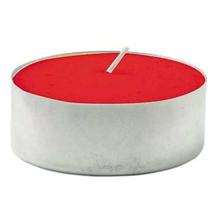 CANDELE T-LIGHT RED 30pz 4h 39mm  COD. 154320 duni