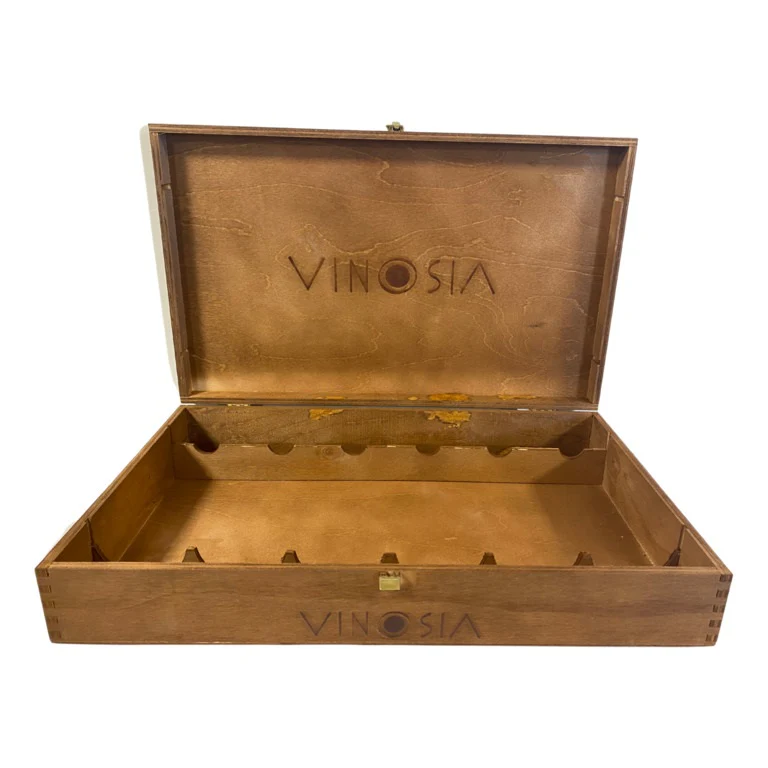 CASSETTA LEGNO VUOTA x 6 BOTT. VINOSIA - Image 2