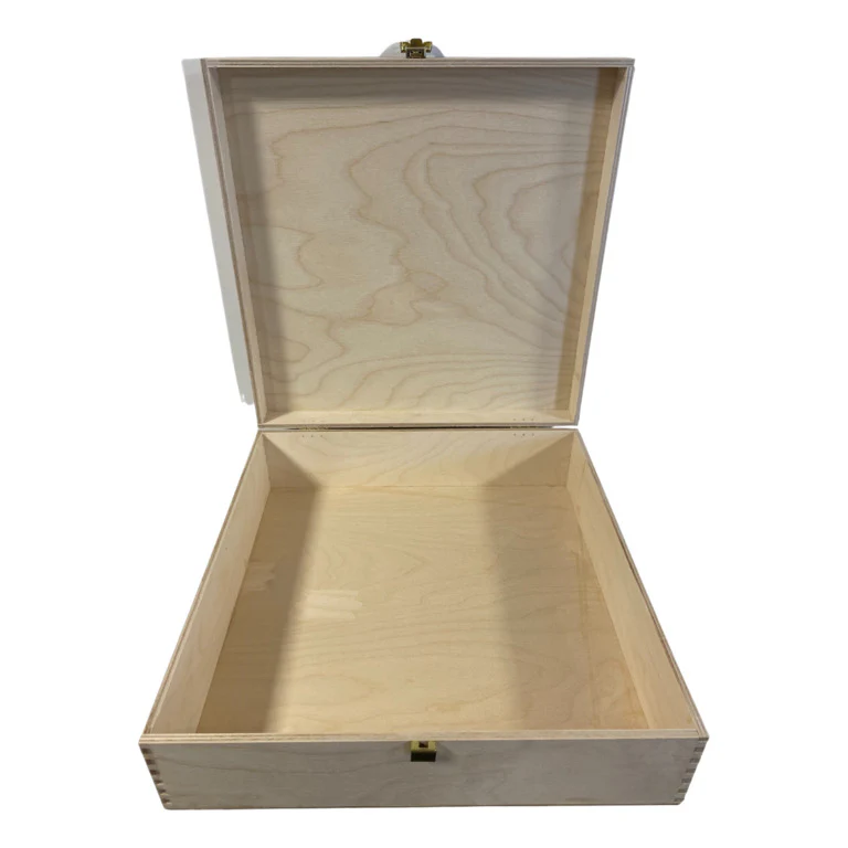 CASSETTA VUOTA LEGNO x4 BOTT. TOP WINE  CHIUSURA CLIPPER - Image 2
