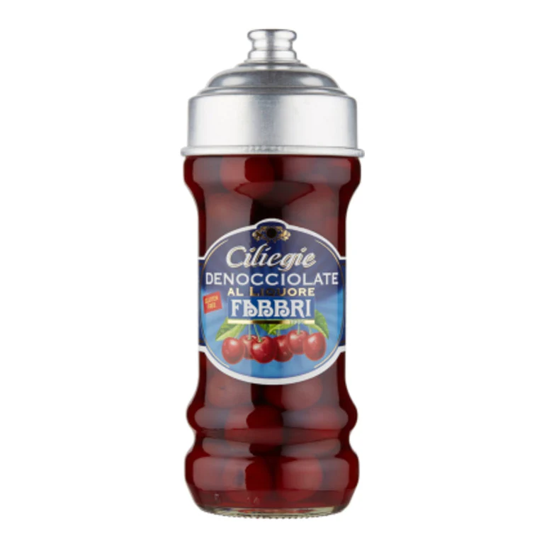 CILIEGIE DENOCCIOLATE FABBRI 470G  AL LIQUORE