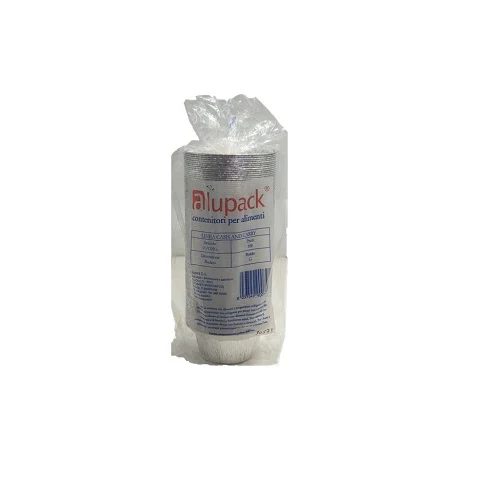 CONTENITORE ALLUMINIO TONDO 100pz  ALUPACK - Image 2