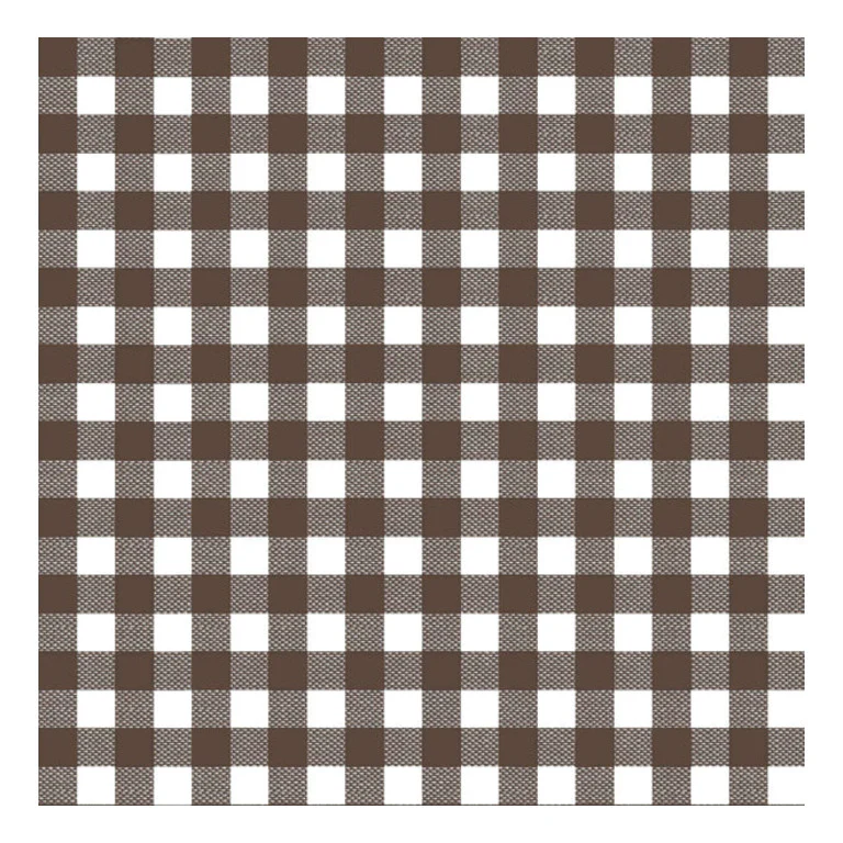 COPRIMACCHIA TRATTORIA CACAO 100x100 30p  COTTON LINE 1153904