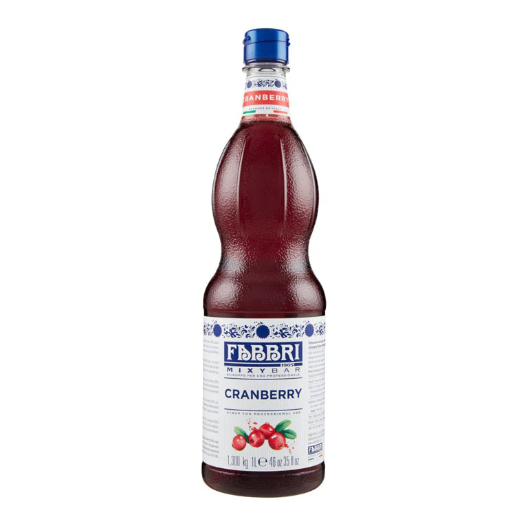FABBRI SCIROPPO MIXYBAR CRANBERRY 1,3 KG