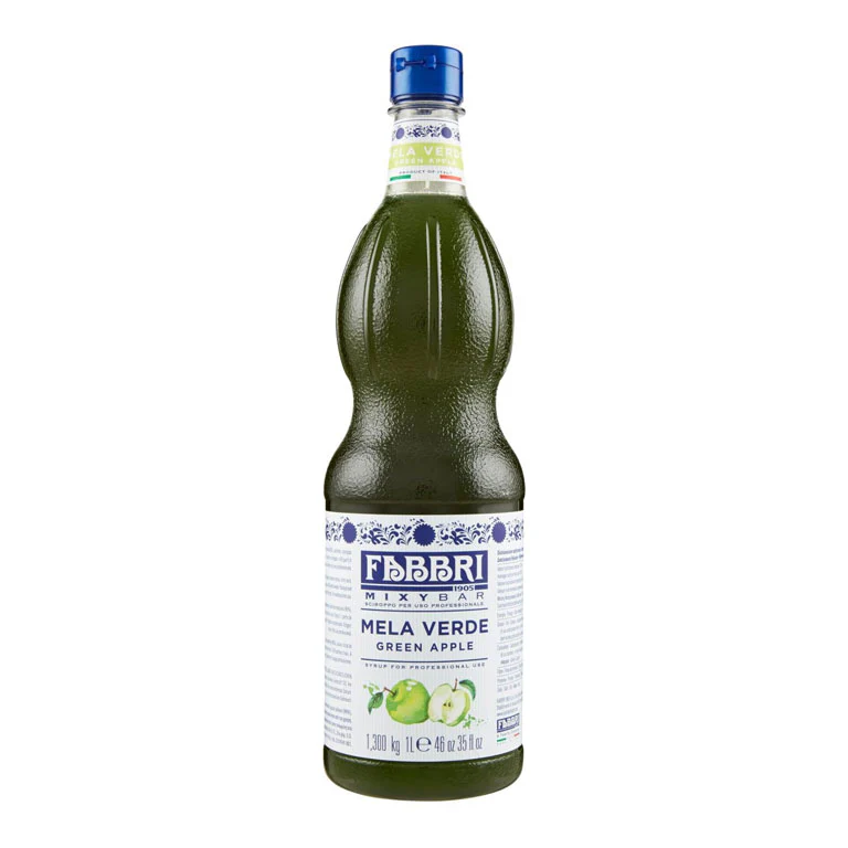 FABBRI SCIROPPO MIXYBAR MELA VERDE 1,3KG