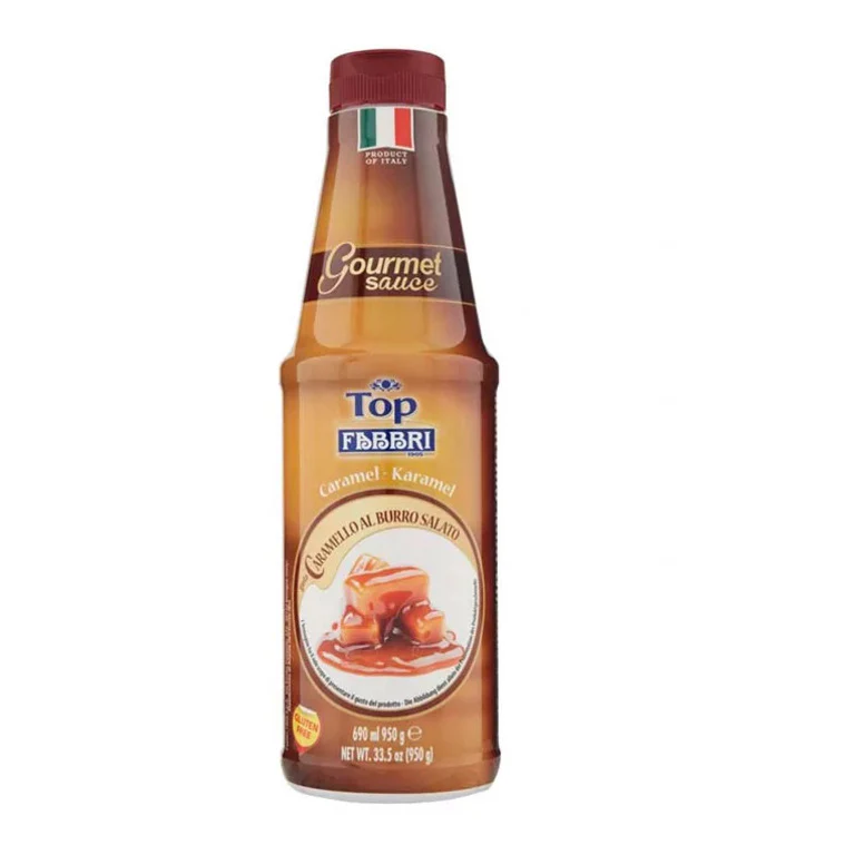 FABBRI TOP STICK CARAMELLO AL BURRO  SALATO 950g BT PET