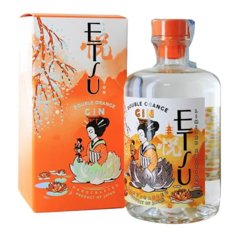 GIN ETSU JAPANESE DUBLE ORANGE 70CL ASTUCCIATO