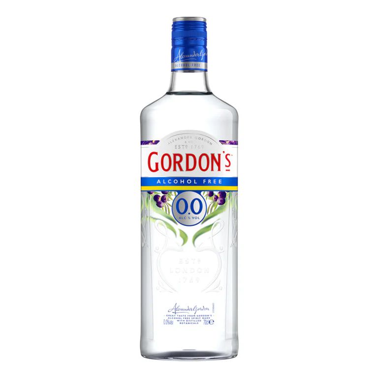 GIN GORDON'S -70CL ALCOL FREE 0.0 LONDON DRY