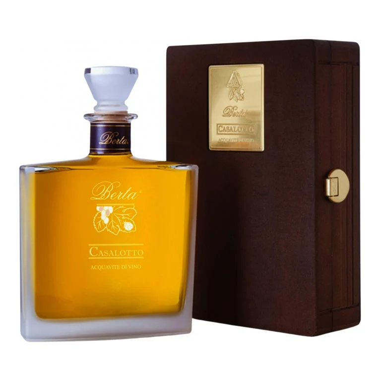 GRAPPA BERTA CASALOTTO  ASTUCCIO IN LEGNO