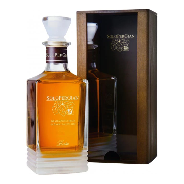 GRAPPA BERTA SOLOPERGIAN -70CL-  ASTUCCIO IN LEGNO