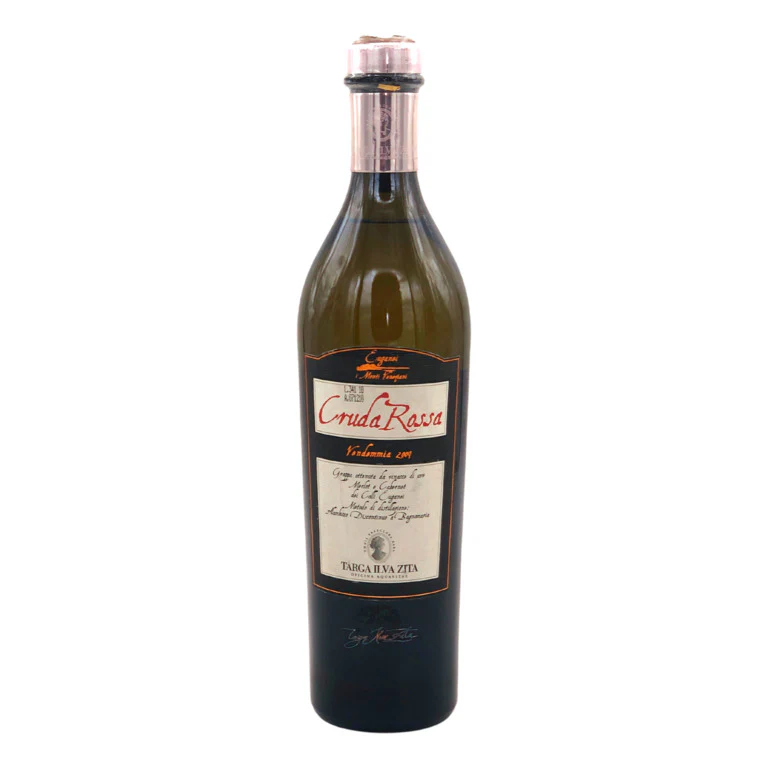 GRAPPA CRUDA ROSSA -70CL  ASTUCCIATA