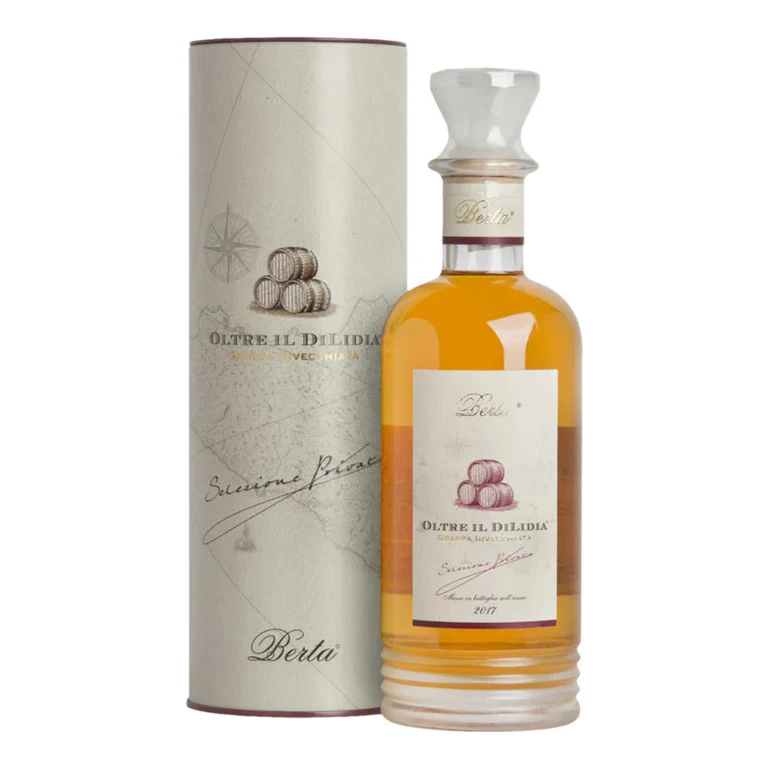 GRAPPA DI LIDIA RISERVA -70CL  STRAVECCHIA-ASTUCCIATO IN LATTA - Image 2