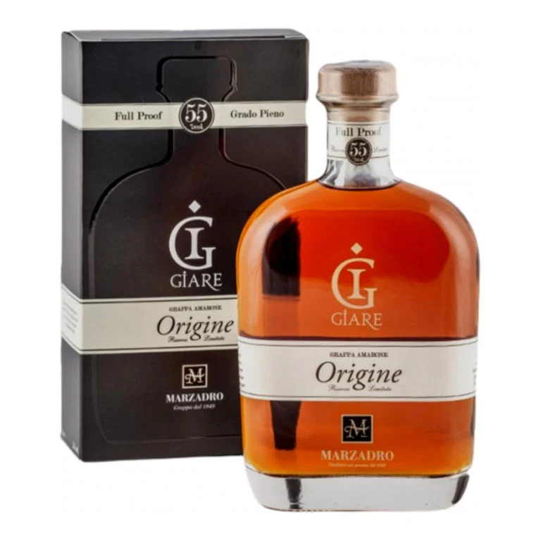 GRAPPA GIARE ORIGINE FULL PROOF - 70CL  ASTUCCIATO - Image 2