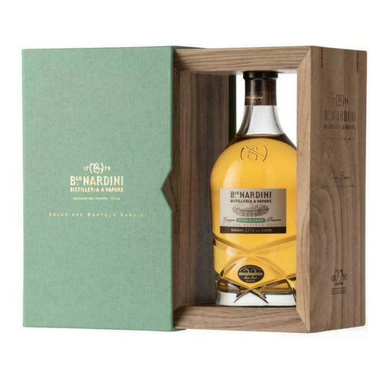 GRAPPA NARDINI RISERVA 22ANNI SINGLECASK ASTUCCIATA IN LEGNO