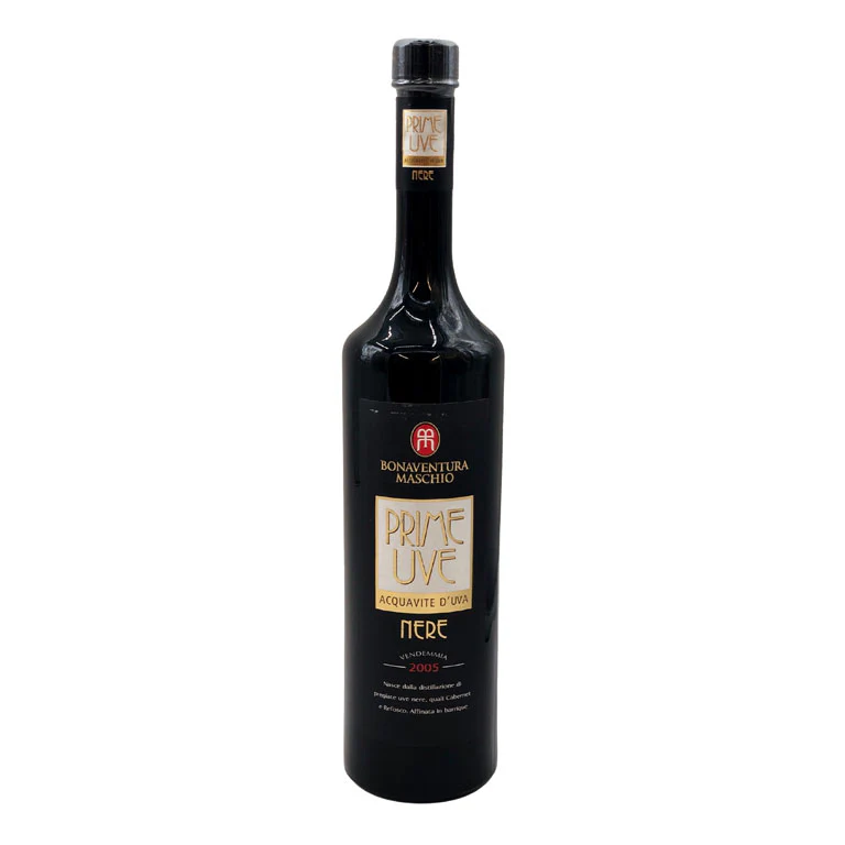 GRAPPA NERA PRIME UVE ACQUAVITE 70CL.BT