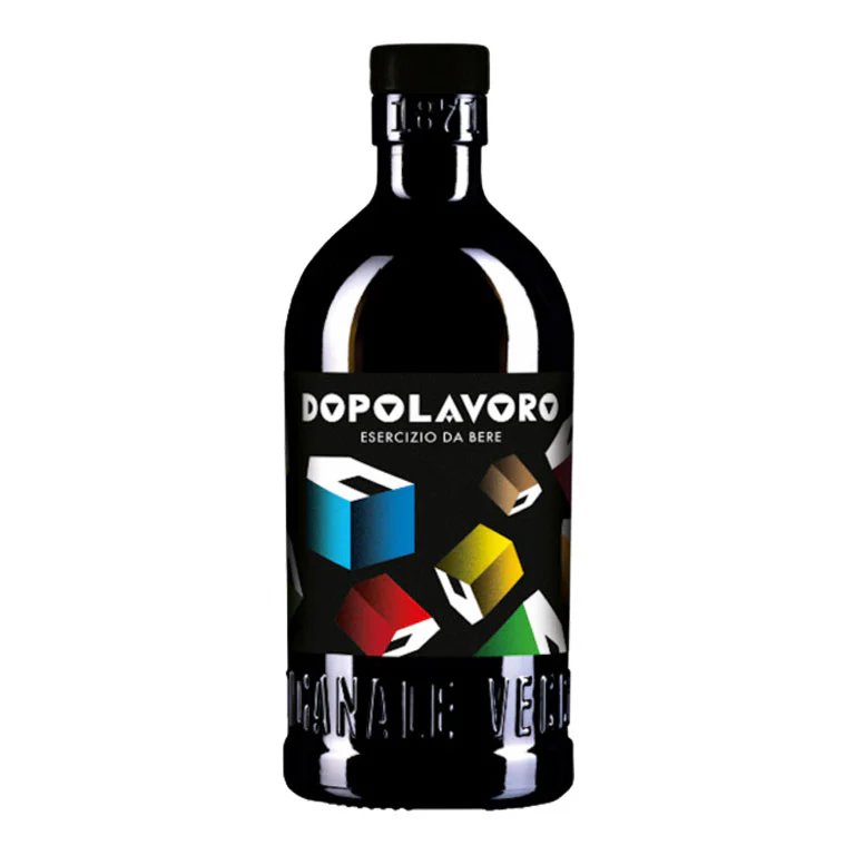 LIQUORE DOPOLAVORO AMARICANTE 50CL  VECCHIO MAGAZIONO DOGANALE - Image 3