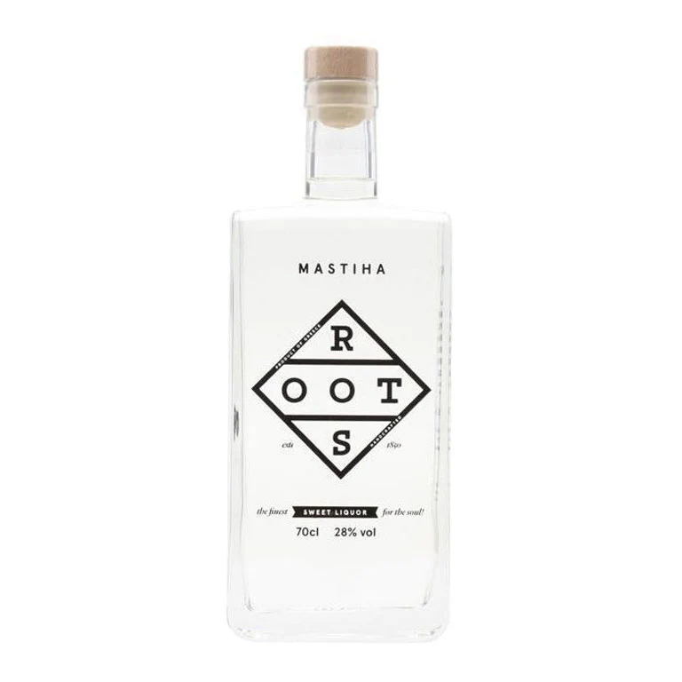 LIQUORE ROOTS MASTIHA 70CL  BASE RESINA DI MASTIHA E ZUCCHERO CANNA