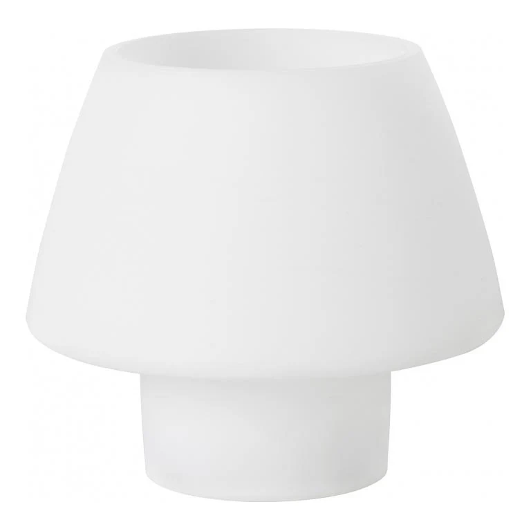 PORTACANDELE SILICONE 123x129 MAXY WHITE  COD.171488 MOODY MAXY BIANCA DUNI
