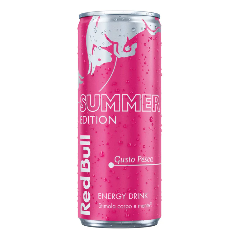 RED BULL PESCA SUMMER EDITION 25 CL  LATTINA ROSA