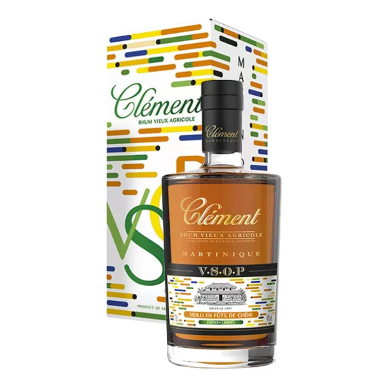 RHUM TRES VIEUX V.S.O.P CLEMENT- 70CL RUM AGRICOLO MARTINIQUE -ASTUCCIATO