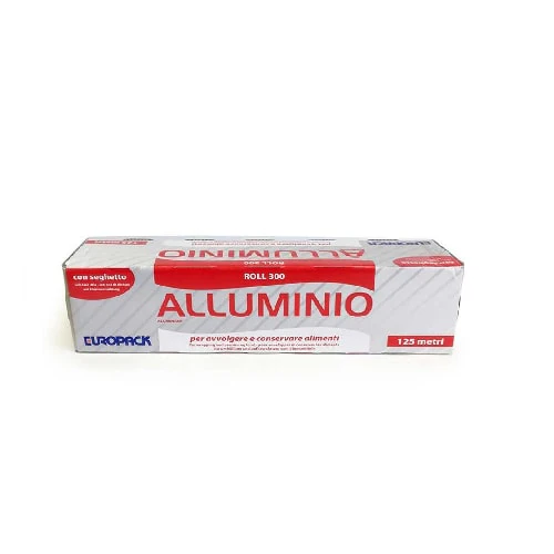 ROLL 300 ALLUMINIO MT. 125 AST.EUROPACK