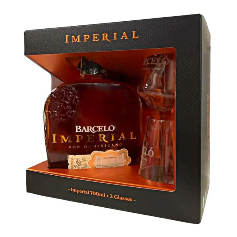 RUM BARCELO IMPERIAL - RON DOMINICANO 70CL + 2 BICCHIERI - Image 2