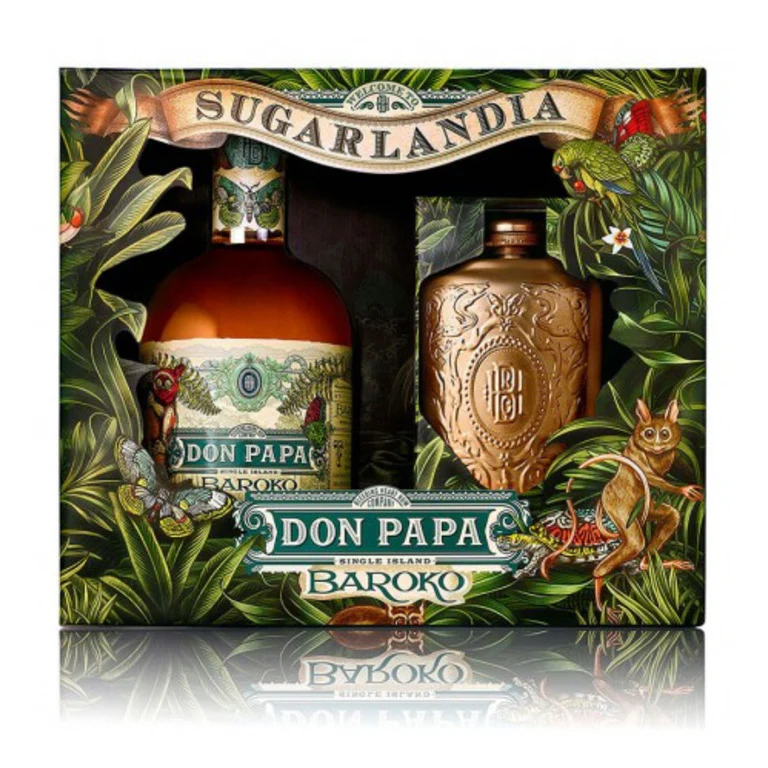 RUM DON PAPA BAROKO DA 70CL + FIASCA