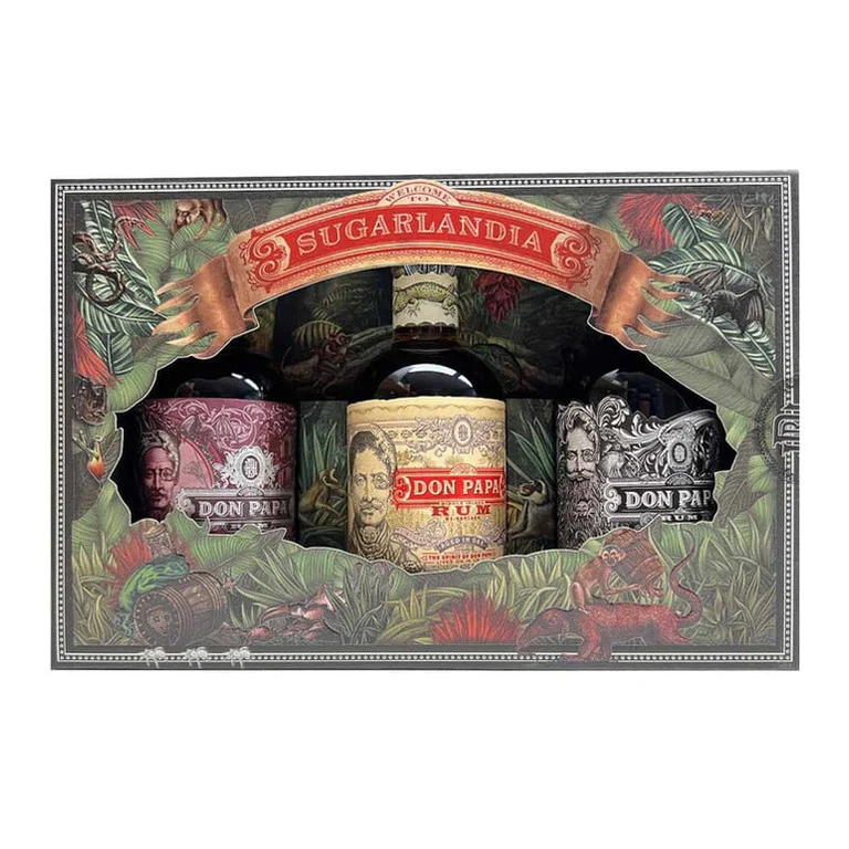 RUM DON PAPA LUXURY TRIPACK 3X20CL  CONFEZIONE DA TRE BOTTIGLIE