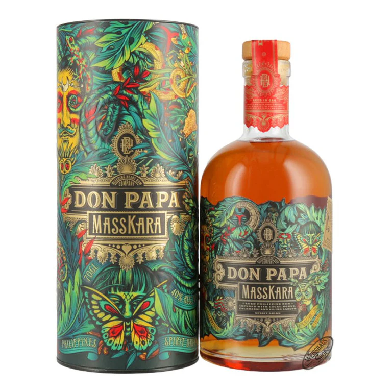 RUM DON PAPA MASSKARA - 70CL ASTUCCIATO