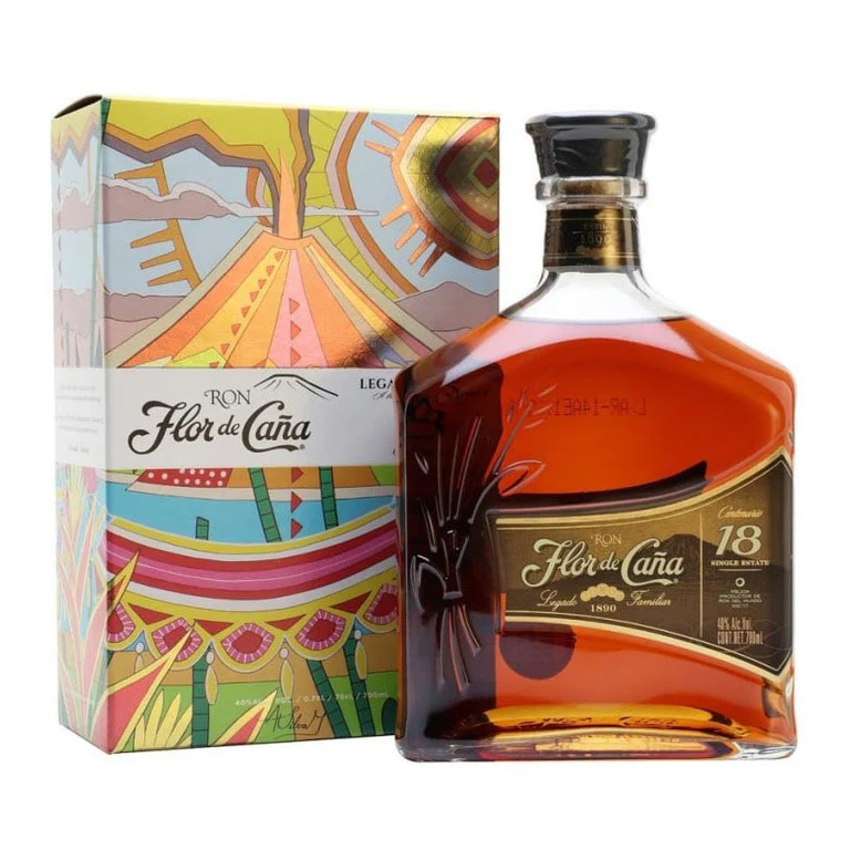 RUM FLOR DE CAÑA GRAN RESERVE 18YEARS  LEGACY EDITION I-CENTENARIO 70CL-ASTUCC