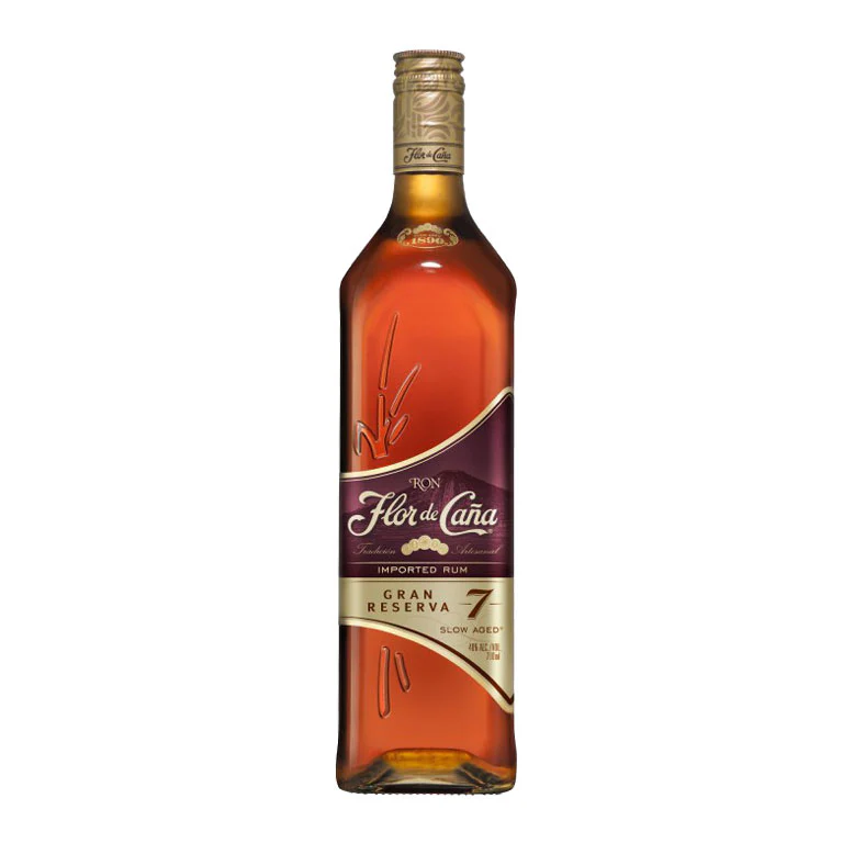 RUM FLOR DE CAÑA GRAN RESERVE 7YEARS SLOW AGED-70CL