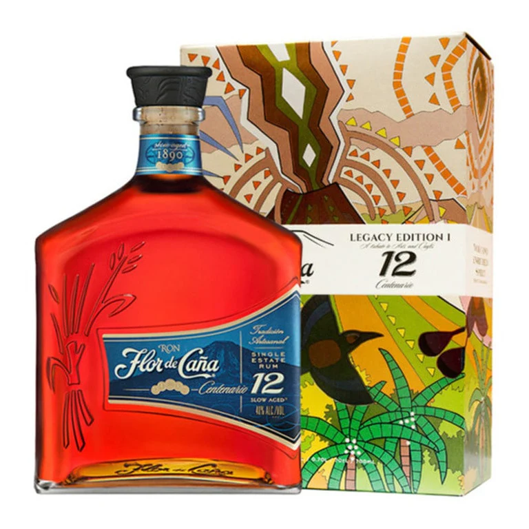 RUM FLOR DE CAÑA GRAND RESERVE 12YEARS LEGACY EDITION I -CENTENARIO 70CL-ASTUCC