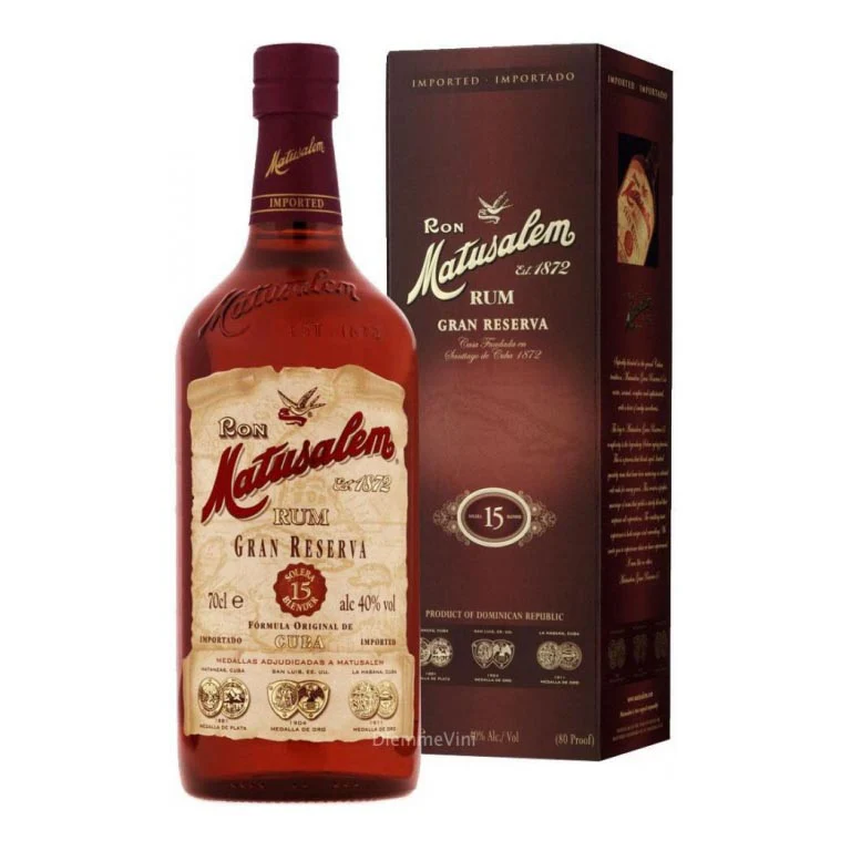 RUM MATUSALEM 15 ANNI -70CL GRAN RESERVA-ASTUCCIATO