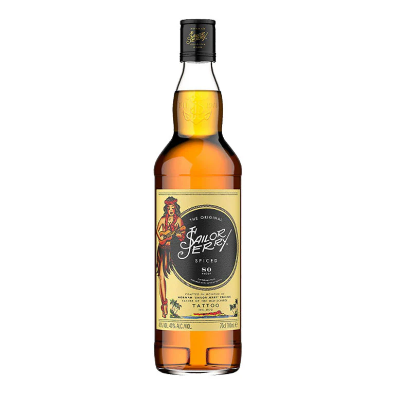 RUM SAILOR JERRY SPICED -70CL