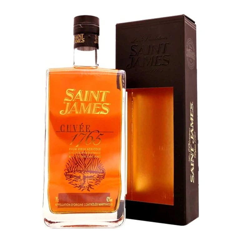 RUM SAINT JAMES RHUM CUVEE 1765 70CL. RHUM AGRICOLE MARTINIQUE