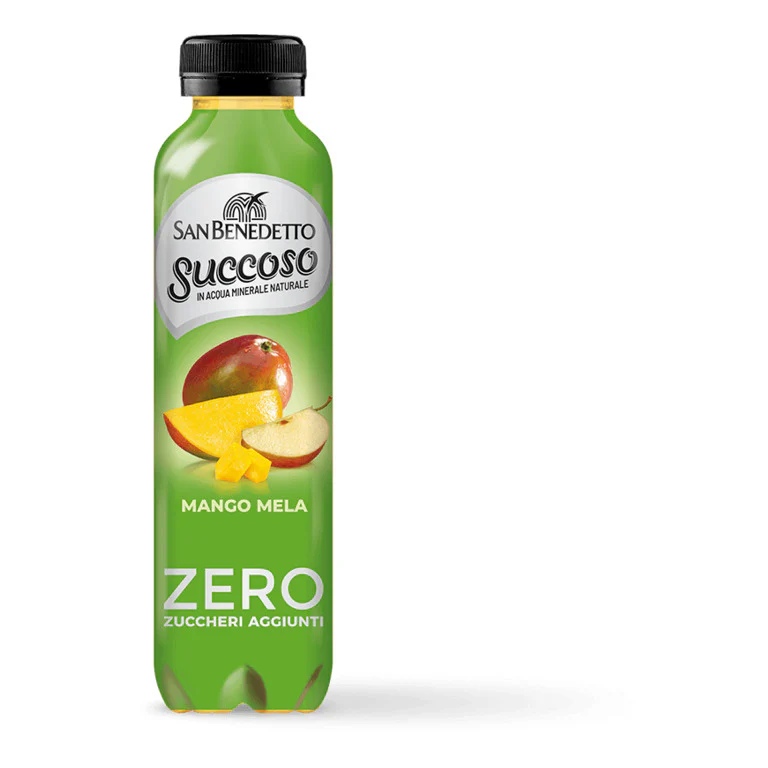 SAN BENEDETTO SUCCOSO MANGO MELA- 40CL  ZERO BIO