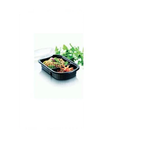 SCATOLA LUNCH 2SCOMP 500ml NERO 50pz MS  DUNI 161179 - Image 2