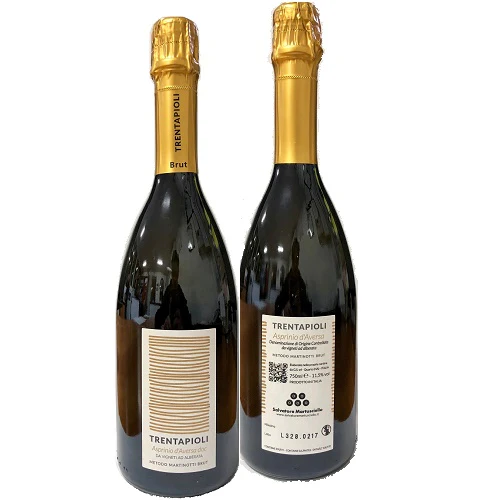SPUMANTE ASPRINIO AVERSA 75CL 2024 TRENTAPIOLI SALVATORE MARTUSCIELLO BT