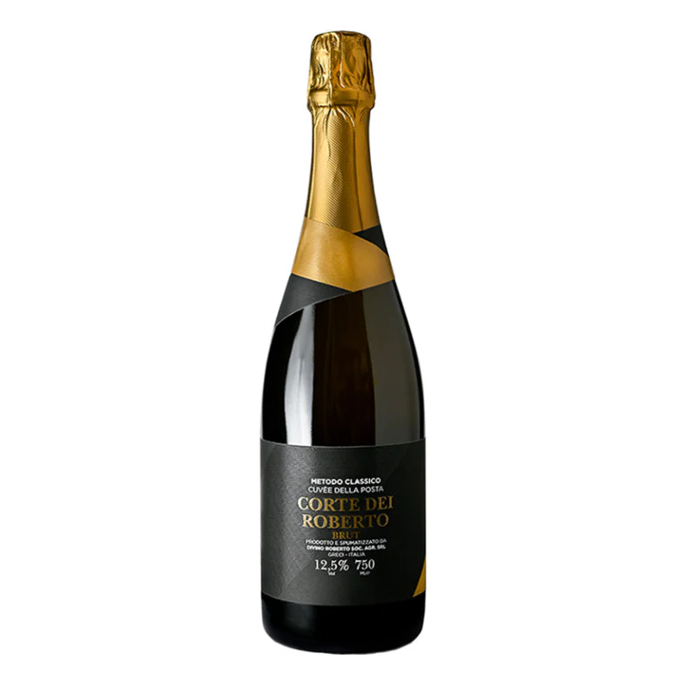 SPUMANTE CORTE DEI ROBERTO METODO  CLASSICO RISERVA 36 MESI ETICHETTA NERA