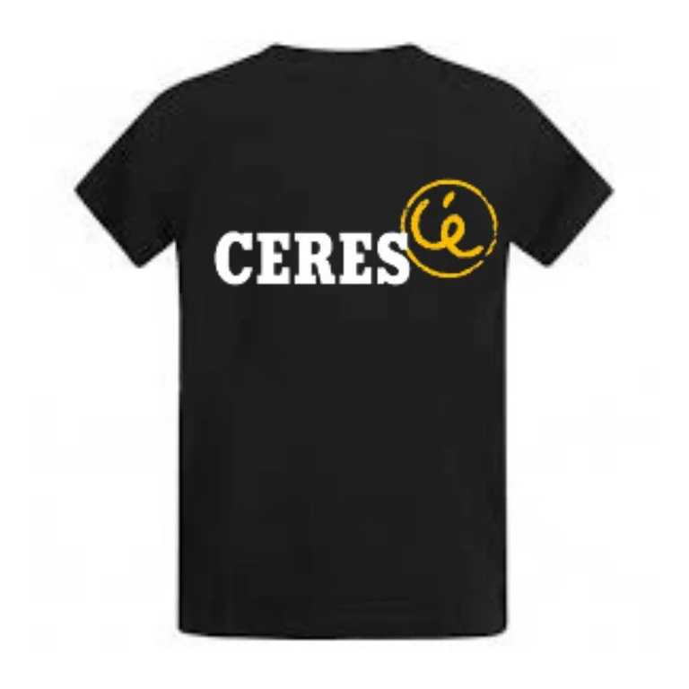 T-SHIRT BLACK TG M CERES