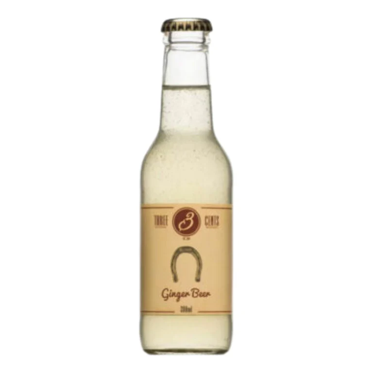 THREE CENTS GINGER BEER 200ML