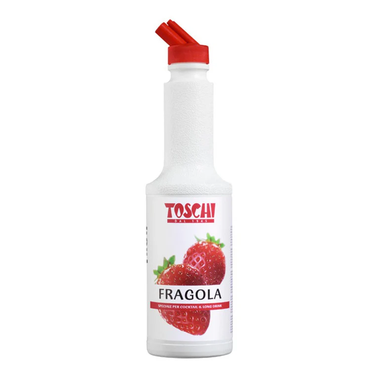 TOSCHI STRAWBERRY SYRUP - 1LT  SCIROPPO FRAGOLA