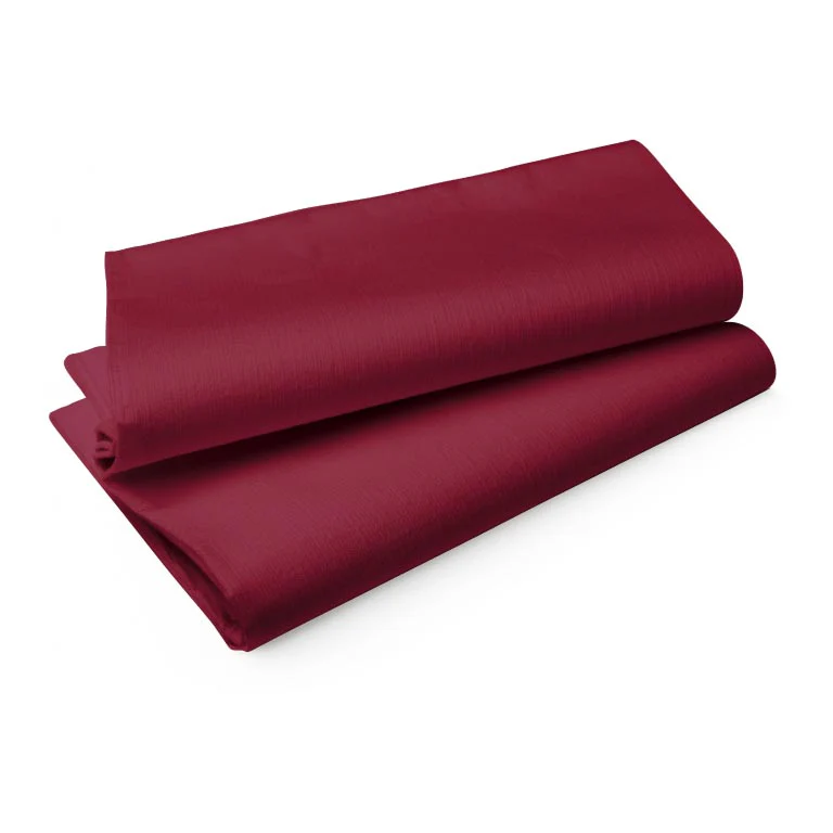 TOVAGLIA EVOLIN 50pz 110X110 BORDEAUX COD 172529 DUNI