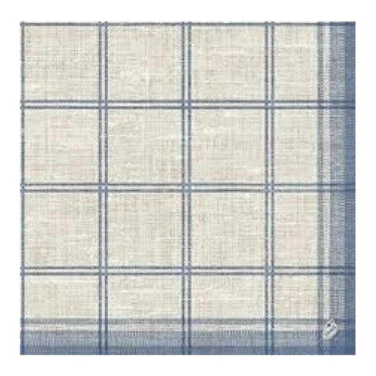 TOVAGLIOLI CELL 250pz 3 VELI LINUS 40x40 COD 178215 DUNI BLU