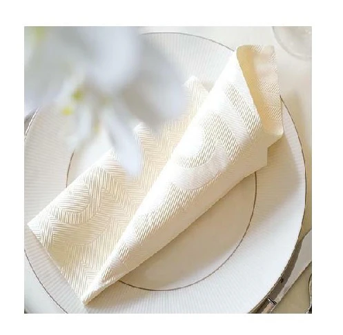 TOVAGLIOLI CHAMPAGNE ELEGANCE 40pz.40x40  COD. 168433 DUNI - Image 2