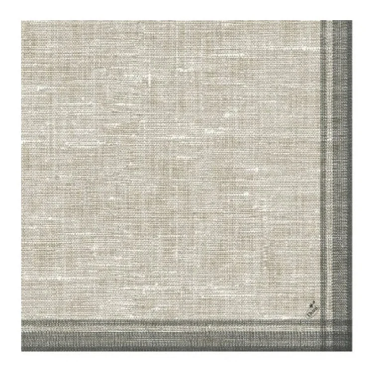 TOVAGLIOLI DUNILIN 40x40 LINUS NERO pz50 COD 178235 DUNI